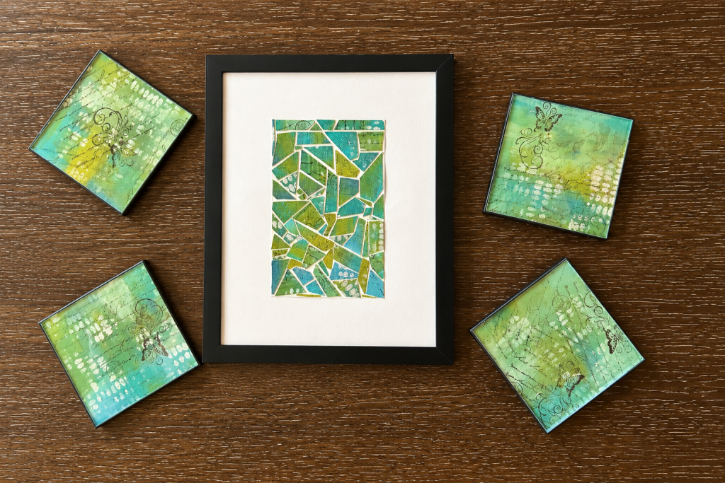decoupage mixed media