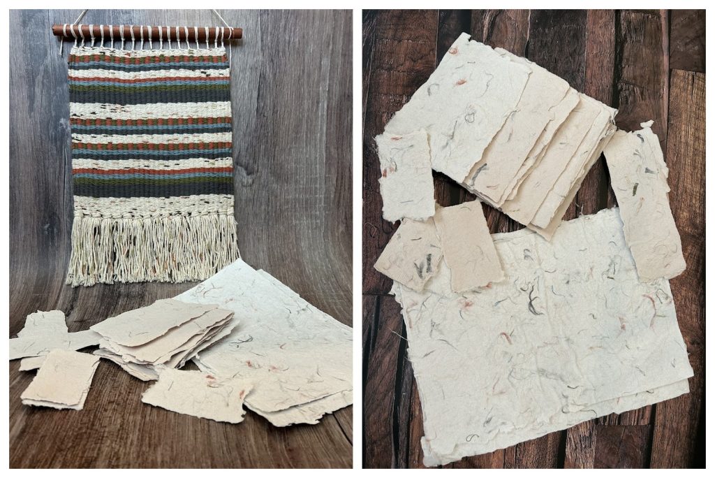 Threads Paper Collage